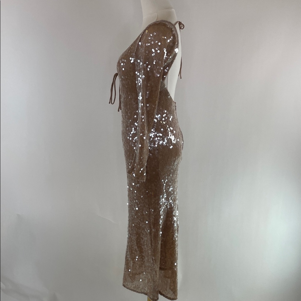 Bardot Verona Sequin Dress, M - Picture 5 of 10